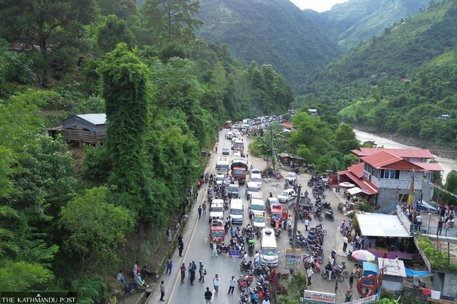 Narayanghat-Muglin road to shut overnight as rain raises landslide risk