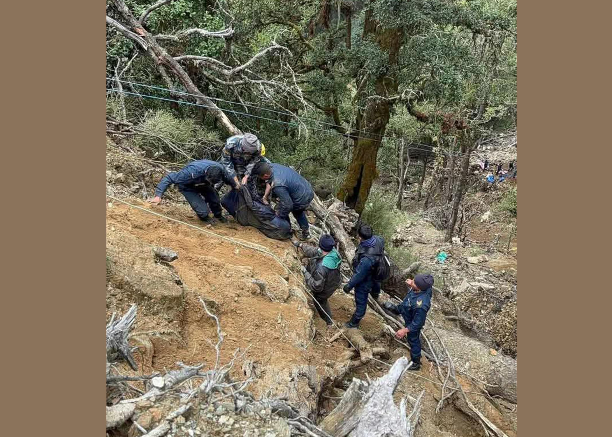 रोल्पा जीप दुर्घटनामा ज्यान गुमाएका २० जनाकै सनाखत