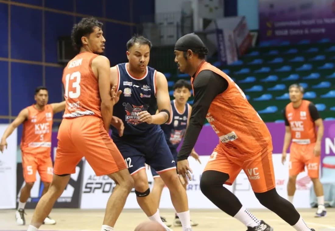 राष्ट्रिय बास्केटबल : लगातार तीन हारपछि हाउन्ड्सको दोस्रो जित