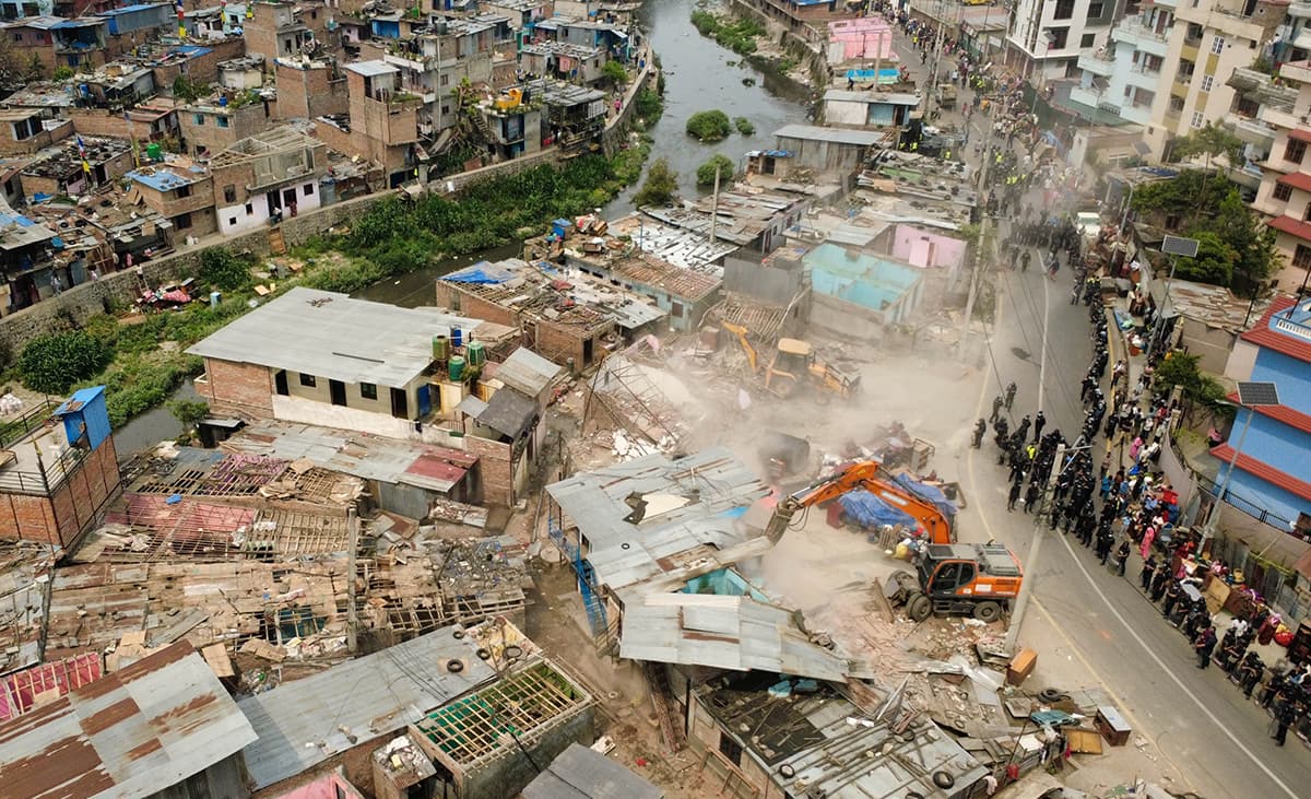 हटाइयो गैरीगाउँको सुकम्वासी बस्ती