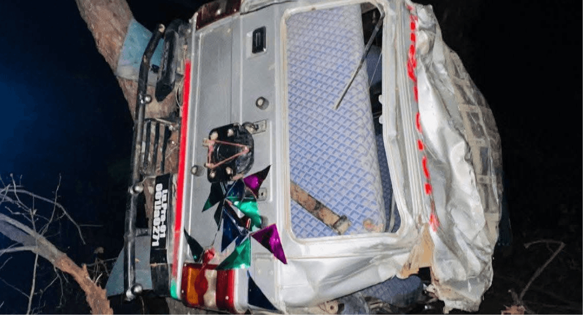 सल्यानमा जन्ती गएको जीप दुर्घटना हुँदा चार जनाको निधन, १५ घाइते