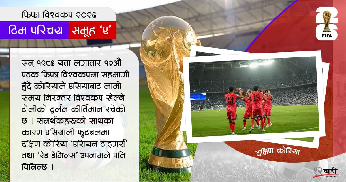 एसियाली फुटबलको ‘रेड डेभिल्स’ दक्षिण कोरिया