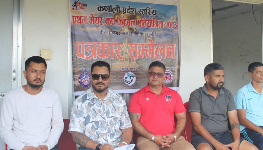 कर्णालीमा प्रथम मेयर कप फुटबल प्रतियोगिता शुक्रबारदेखि