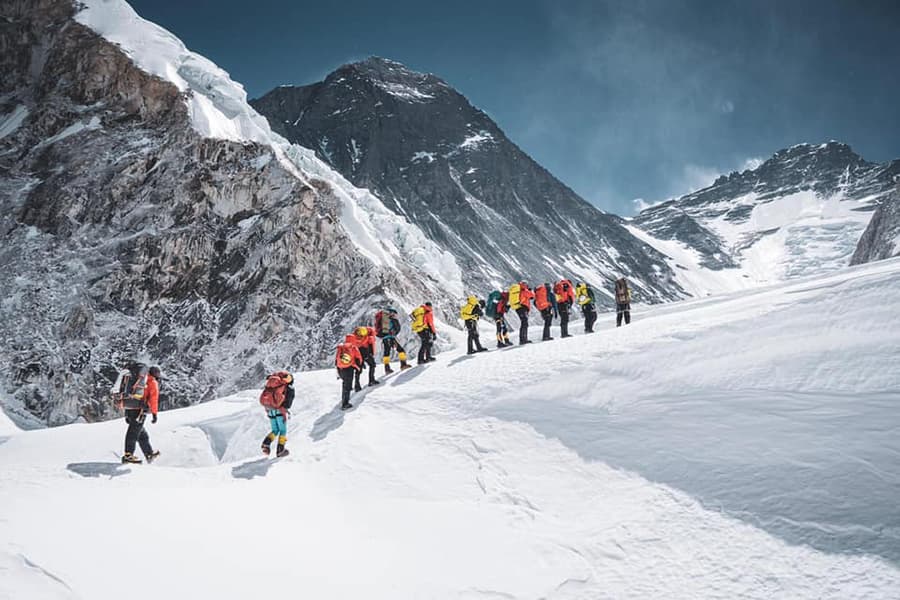 Route opened for climbing Sagarmatha