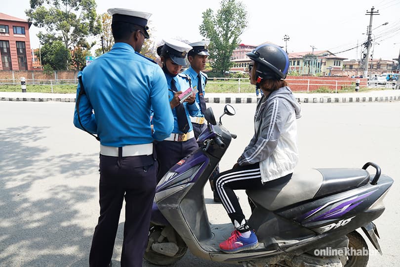 Kathmandu Valley records 1,687 incidents of traffic violations