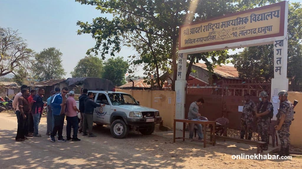 Armed Police Inspector arrested in Dhanusha for allegedly taking Rs 40,000 bribe