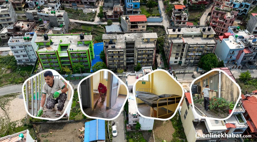 Government building in Nagarjun set for squatter relocation (Photos)