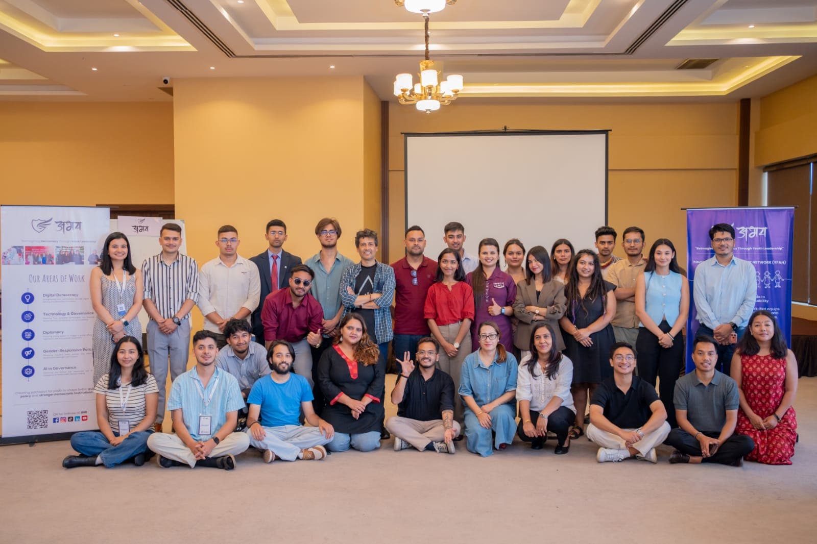 Project Abhaya concludes youth dialogue on financial governance in Bagmati