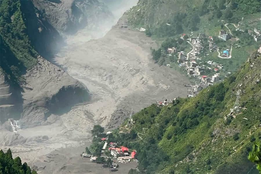 Rasuwa floods disrupt six transmission lines, 220 kV substation destroyed