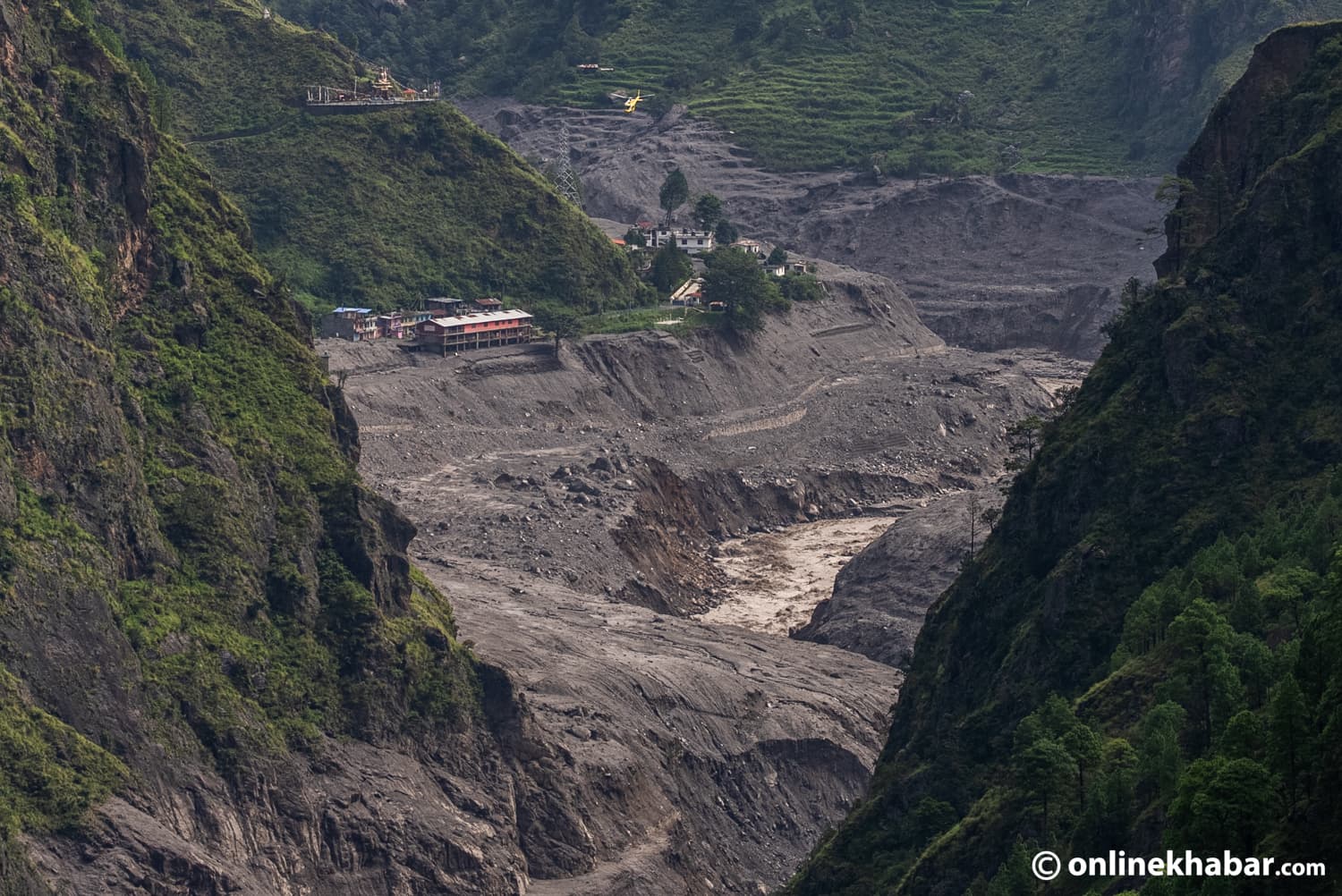 Pashupati Foundation America provides Rs 15 million to Bhotekoshi flood victims
