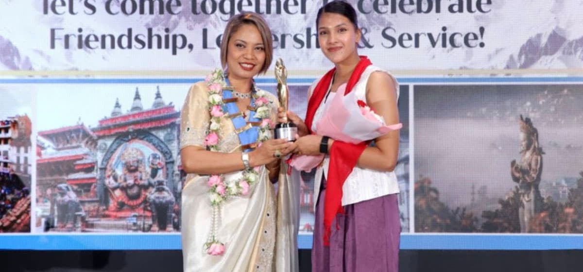 ‘इनर ह्विल डा. सृष्टि वोमेन्स एक्सिलेन्स अवार्ड’ बाट भलिबलकी उषा सम्मानित