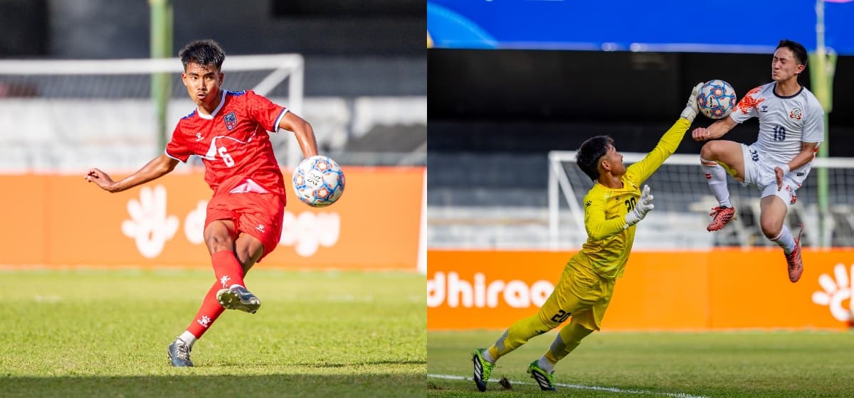 साफ यू-२० च्याम्पियनसिप: उद्घाटन खेलमै भुटानमाथि नेपालको रोमाञ्चक जित