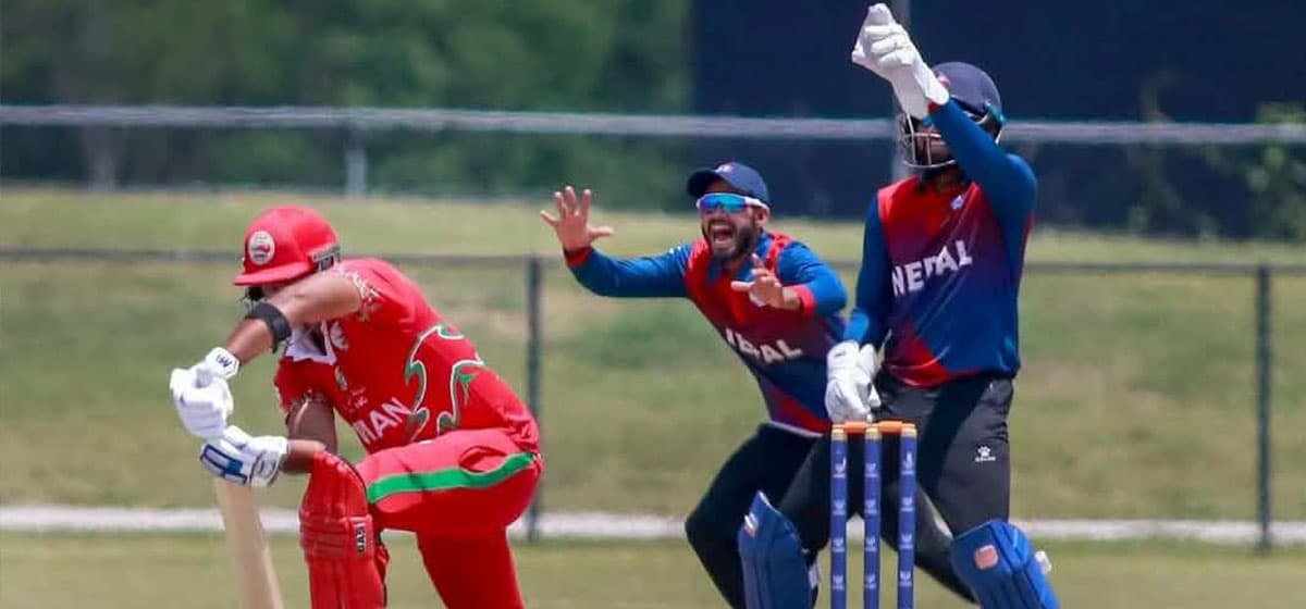 विश्वकप लिग-२ : नेपालले बुधबार ओमानसँग खेल्ने