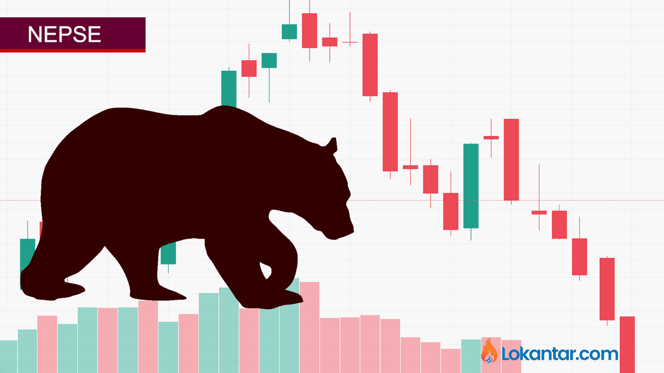 १३ अङ्कले घट्यो नेप्से, ५ अर्ब ४३ करोडको कारोबार