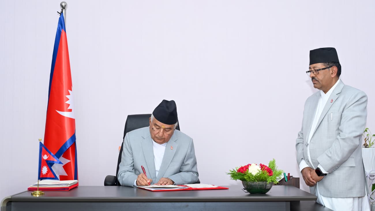 राष्ट्रपति पौडेलले जारी गरे थप ३ वटा अध्यादेश
