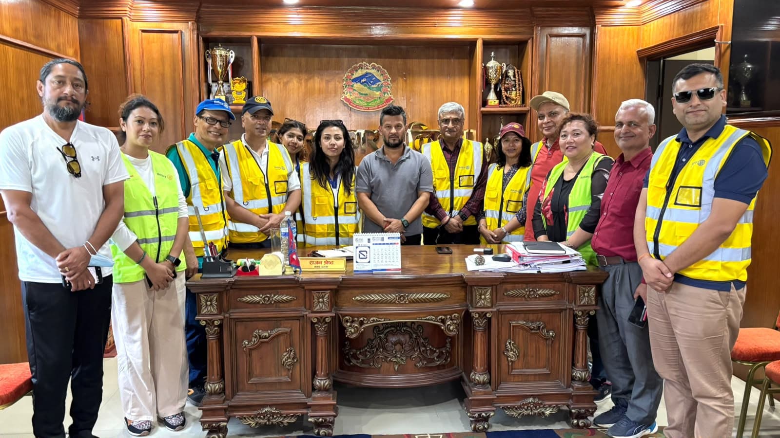 विदुरका २०० परिवारलाई रोटरीको सहयोग, ३०० परिवारका लागि खानेपानी आयोजना अघि बढाइने