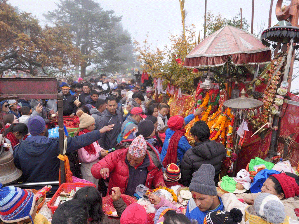 पाथीभरामा चढाइएको सुनचाँदी प्रशोधनः ५० तोला सुन प्राप्त