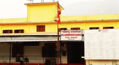 राक्सिराङमा चट्याङको पूर्वसूचना दिने संयन्त्र जडान गरिँदै