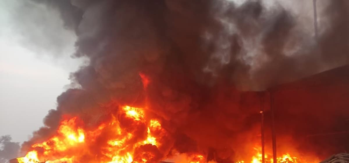 आगलागीबाट विभिन्न धनमाल जलेर नष्ट