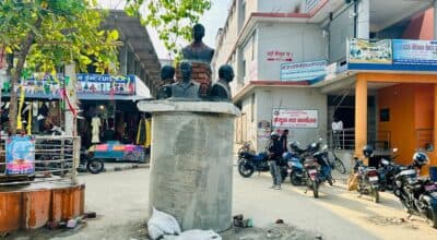 लहान चोकको सहिद स्मारक स्थानान्तरण