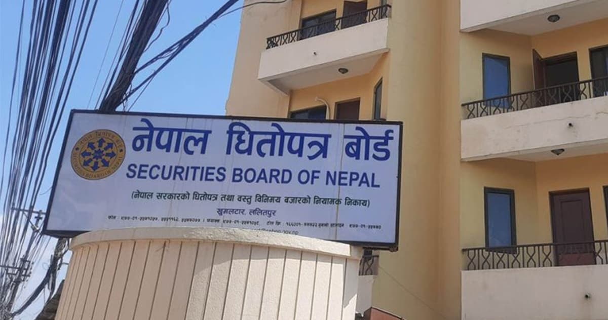 बजार ओरालो लागेपछि सेबोनले आश्वासन दिँदै भन्यो, आगामी साता ‘पुँजी बजार विकास मार्गचित्र’ सार्वजनिक गर्छौँ