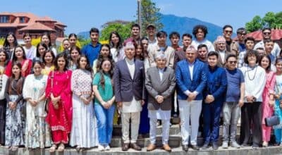 ‘रियालिटी शो’का प्रतिस्पर्धीहरूलाई राष्ट्रपति पौडेलद्वारा स्वागत