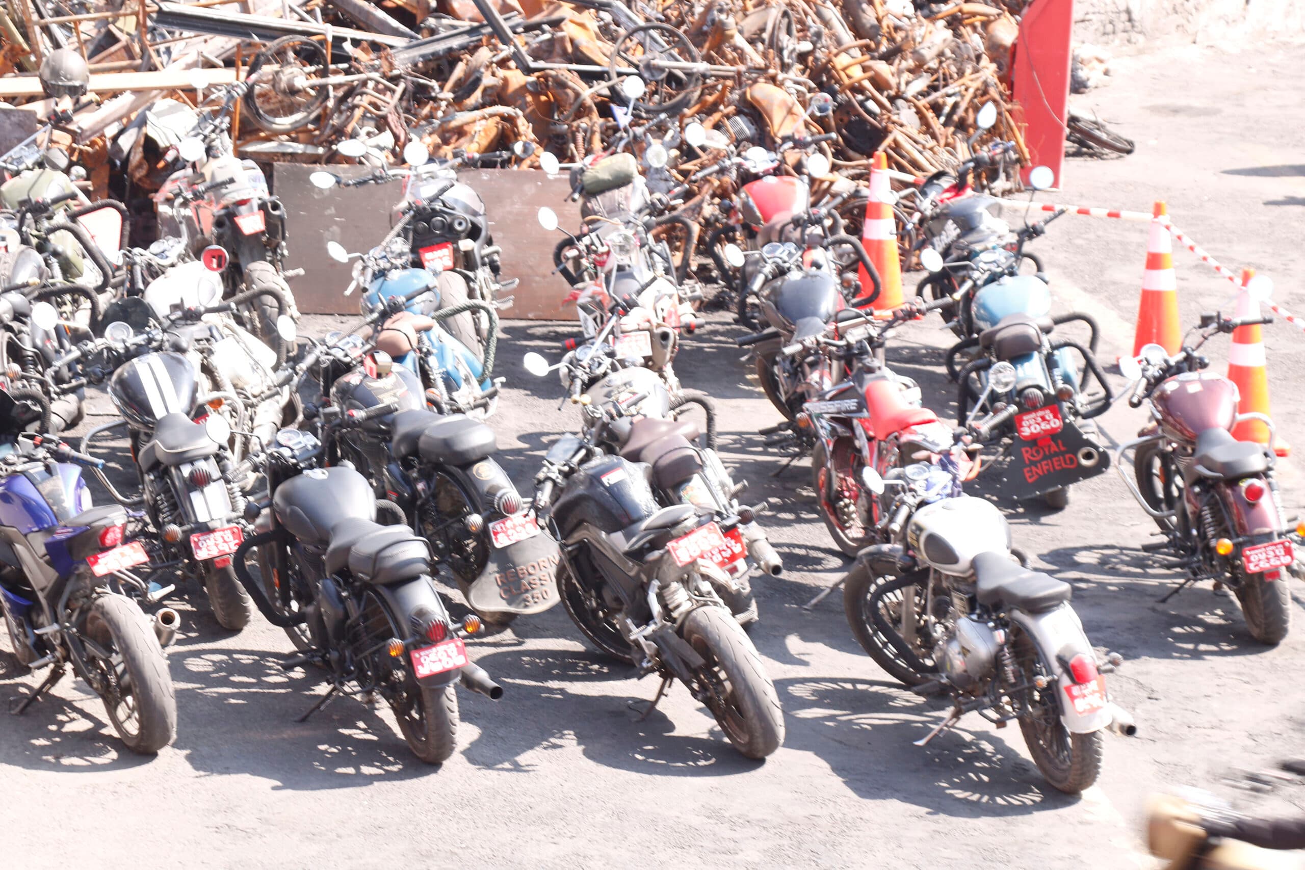 ध्वनि प्रदूषण गर्ने १९ मोटरसाइकल नियन्त्रणमा