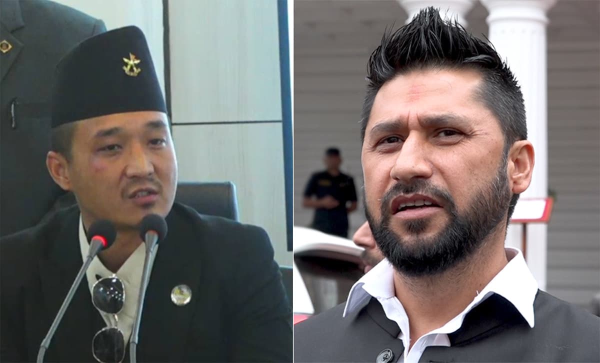 राजीनामाको दबाबबीच रविलाई भेट्न बूढानीलकण्ठमा गृहमन्त्री सुधन