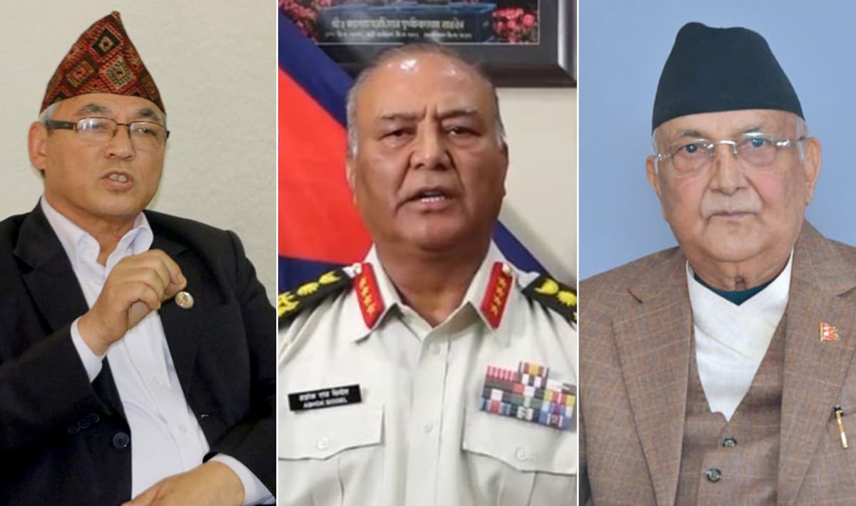 सेनामाथि किन निरन्तर खनिँदैछ एमाले ?