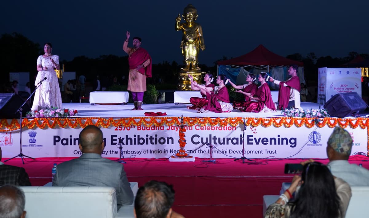 सांस्कृतिक कार्यक्रमसहित लुम्बिनीमा बुद्ध जयन्ती