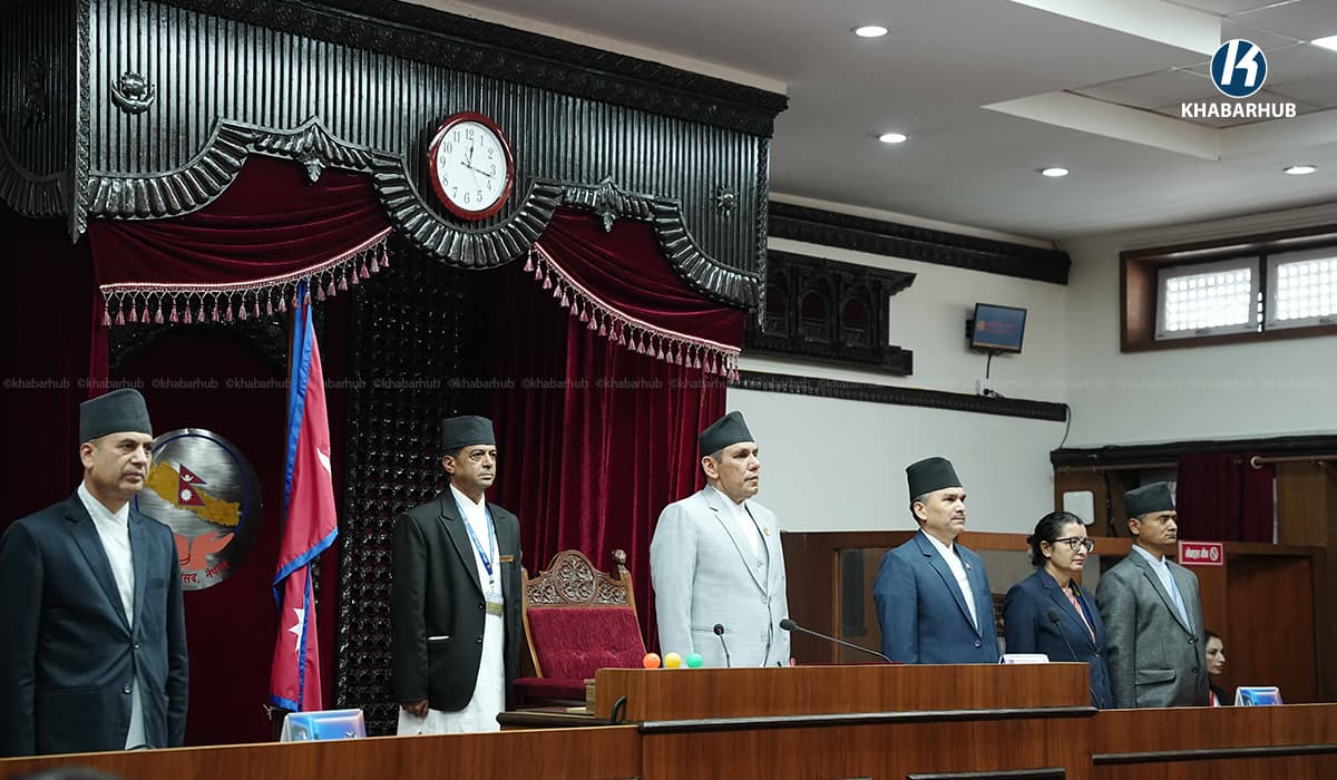 एक घण्टा ढिला गरी बसेको राष्ट्रियसभा बैठक २० मिनेटको लागि स्थगित