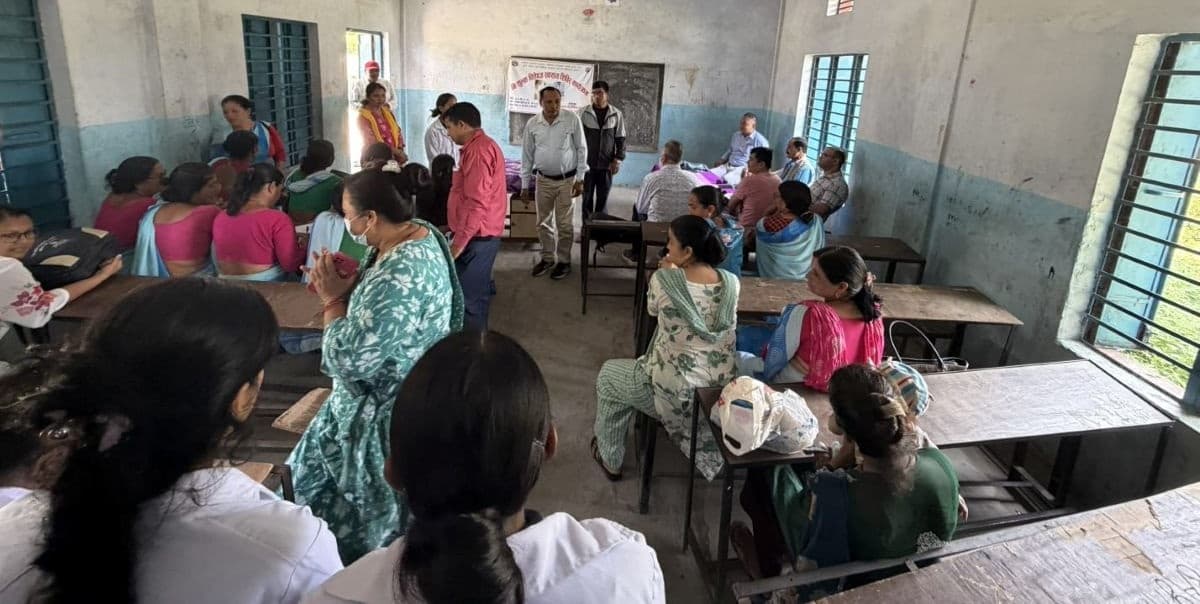 कञ्चनपुरको खल्ला मसेटीमा स्वास्थ्य शिविर सम्पन्न