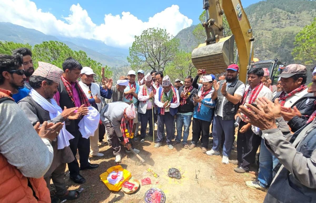 पाँच करोड ५१ लाखको लागतमा गाउँपालिका भवन निर्माण हुँदै