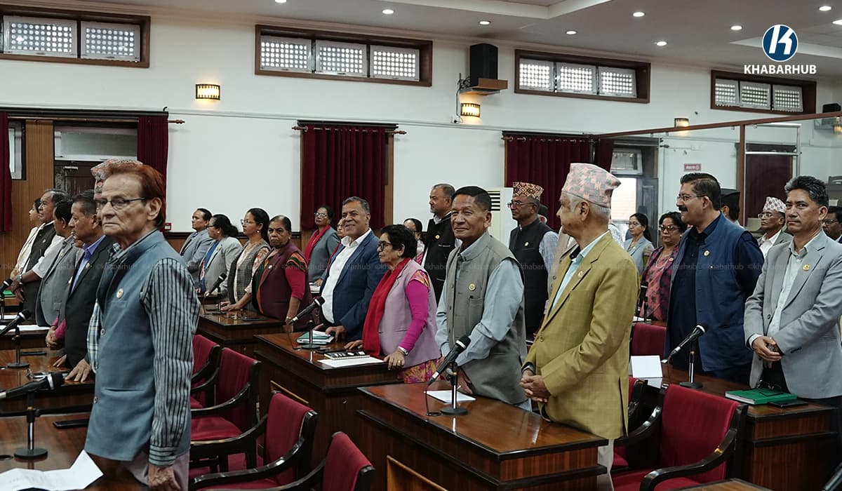 राष्ट्रिय सभामा पनि विपक्षीको अवरोध, मागियो प्रधानमन्त्रीको जवाफ