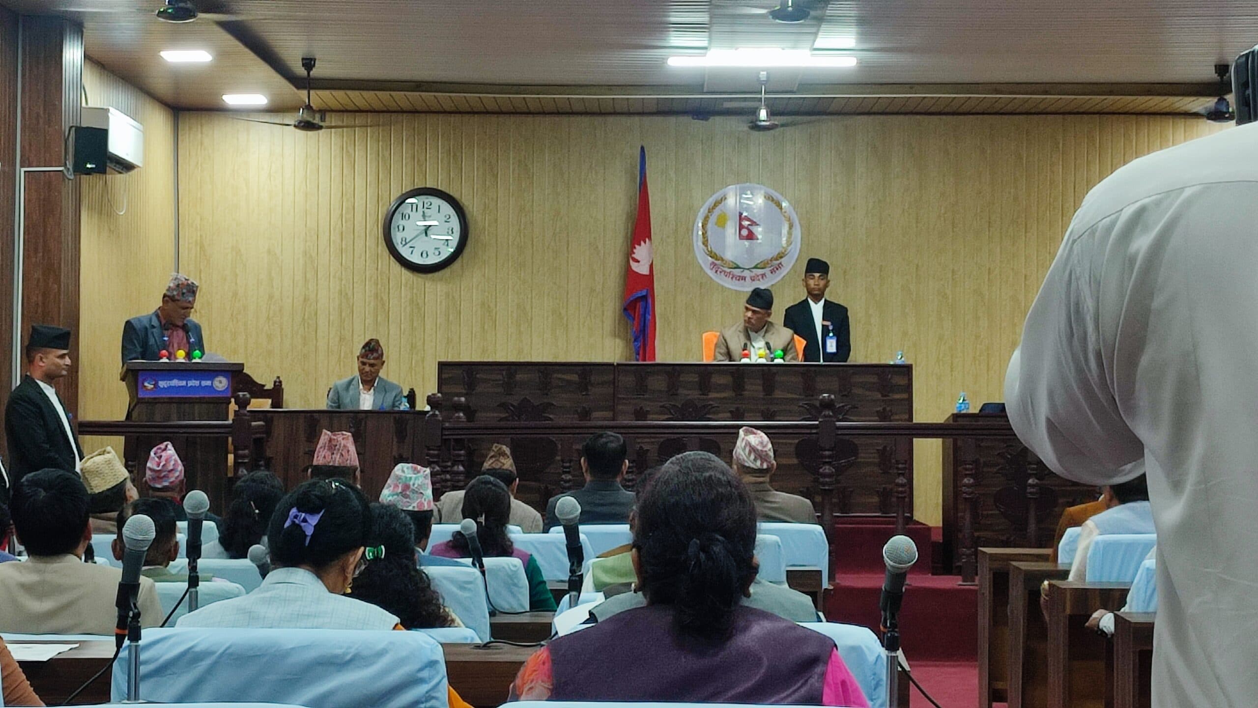 सुदूरपश्चिम प्रदेशसभामा आगामी आर्थिक वर्षको बजेट टेबल