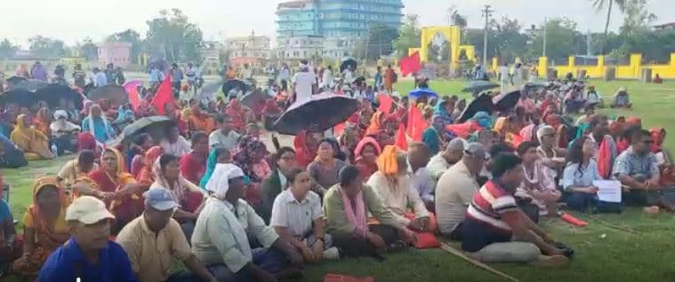 माग सम्बोधन नभएको भन्दै मिटरब्याज पीडितको जनकपुरदेखि काठमाडौंसम्म पैदल मार्च