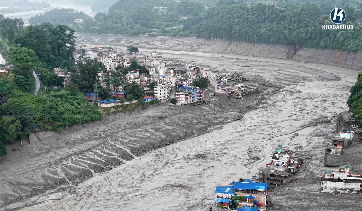 रसुवा बाढी: ७३४ शव फेला, २४ सय बढी अझै सम्पर्कविहीन