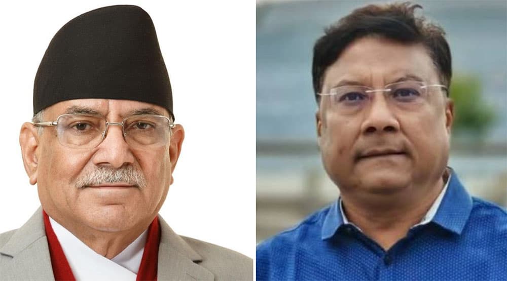 पत्रकार किशोर श्रेष्ठको गिरफ्तारीप्रति प्रचण्डको आपत्ति: तत्काल रिहा गर्न माग