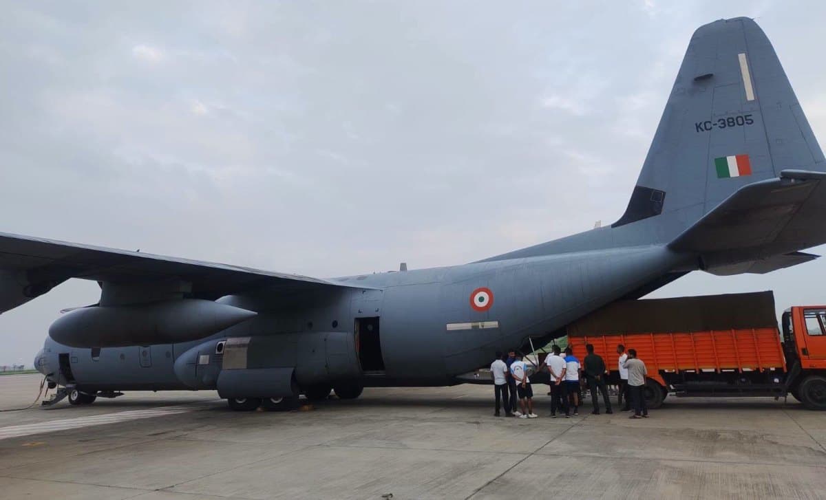 विपद् उद्धारमा सघाउन ५.५ टन औषधिसहित भारतीय वायुसेनाको विमान नेपाल आउँदै