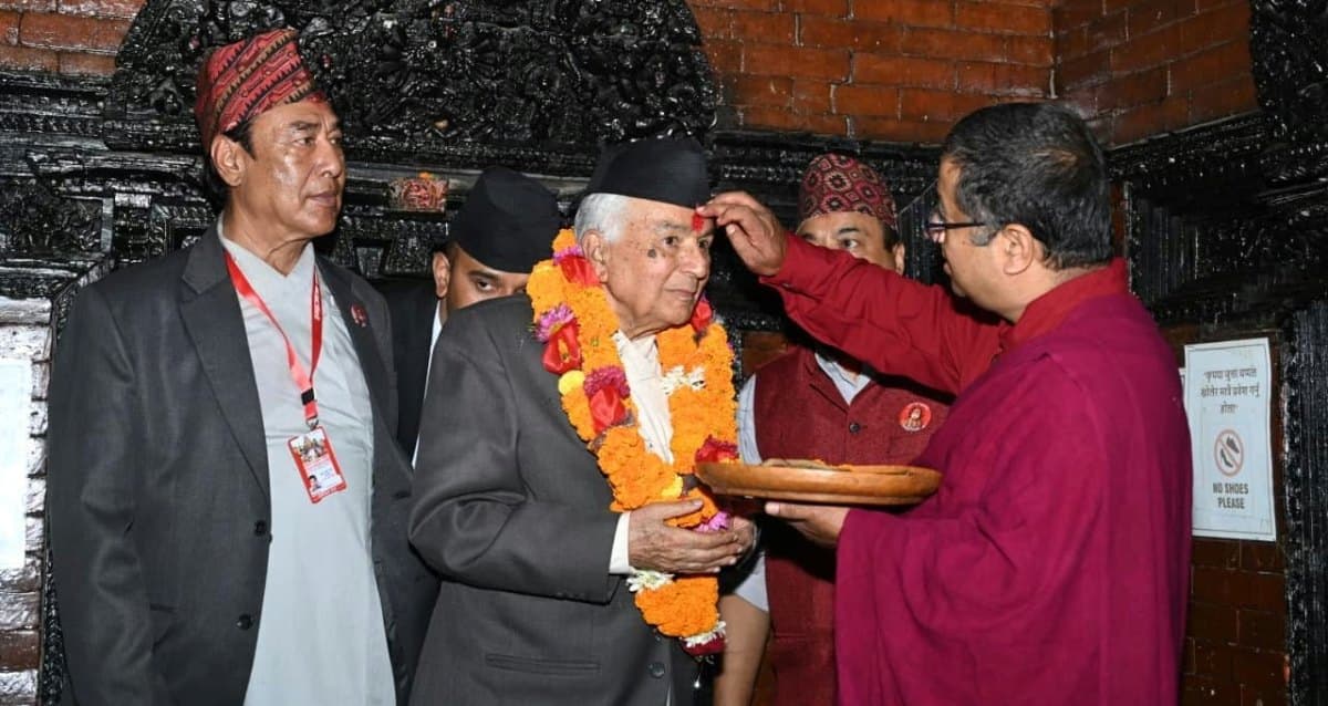 इन्द्रजात्राको लिङ्गो ढालियो, गुठी संस्थानद्वारा आठ दिने जात्रा समापनको घोषणा