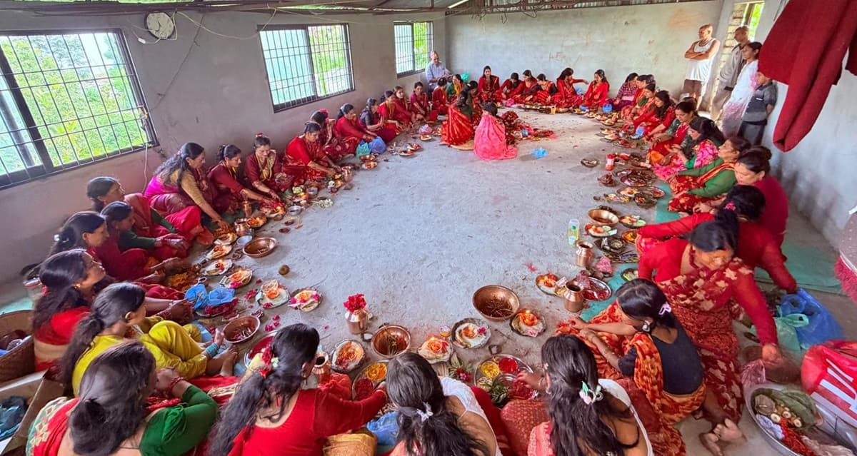 ऋषिपञ्चमी पर्व मनाएसँगै सकियो तीज