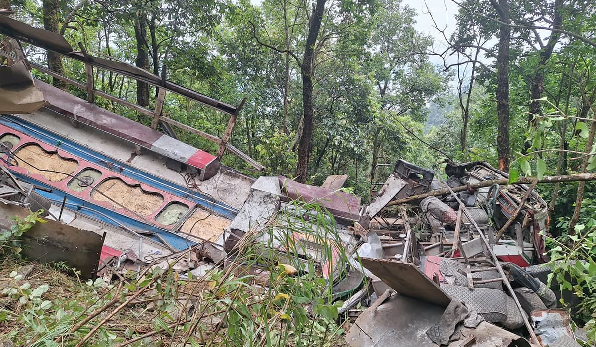 पोखरा स्कुल बस दुर्घटना : प्राविधिक खराबी र तीव्र गति