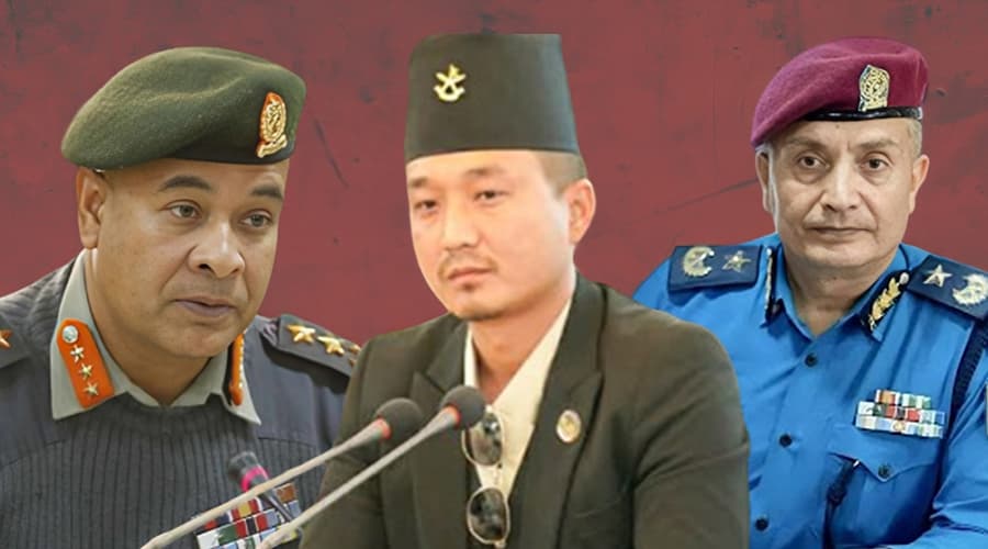 नक्सालमा गृहमन्त्रीसहित प्रहरी र सशस्त्रका प्रमुख फेरि छलफलमा जुुटे