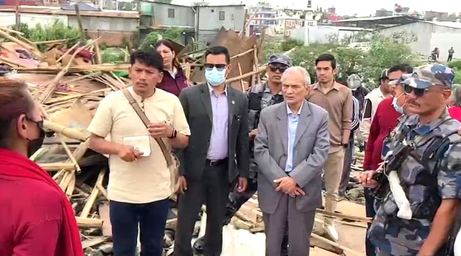 सुकुमवासीलाई भेटेर बाबुरामले भने– कसैलाई अन्याय हुन हुँदैन