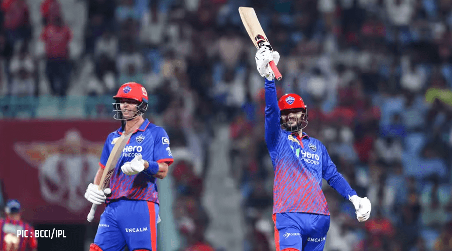 रिज्भी र स्टब्सको शतकीय साझेदारीमा लखनउमाथि दिल्लीको जित