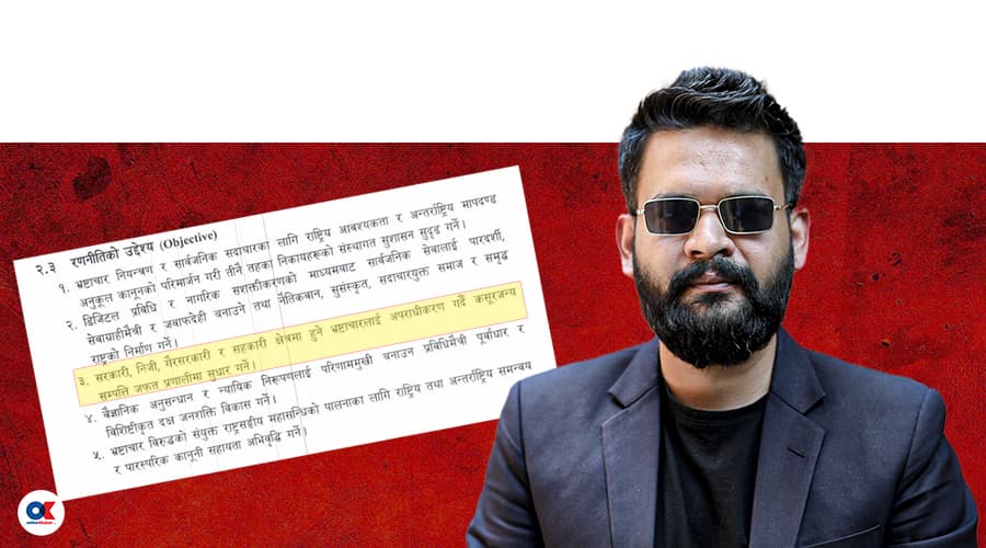 निजी क्षेत्रको भ्रष्टाचार हेर्ने आशय सहित सरकारले ल्यायो रणनीतिक योजना