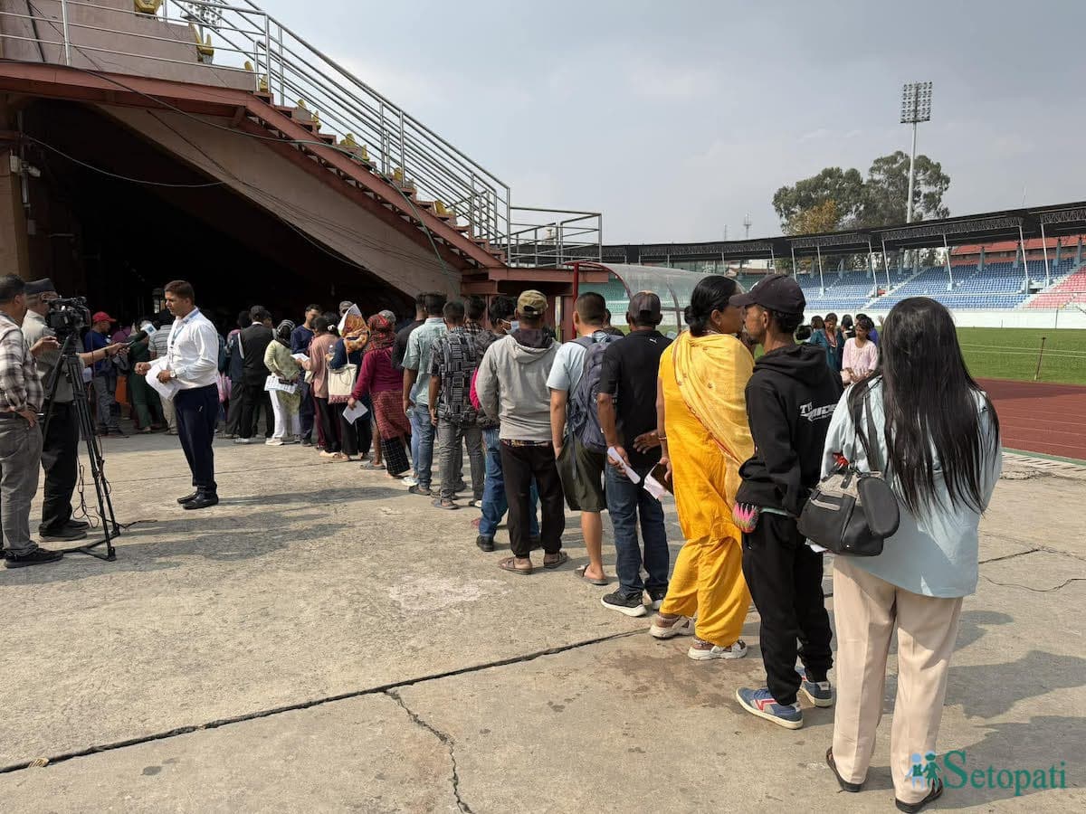 सुकुम्बासी बस्तीबाट हटाइएका कति जनाले गरे नाम दर्ता? ५ बजेसम्मको तथ्यांक