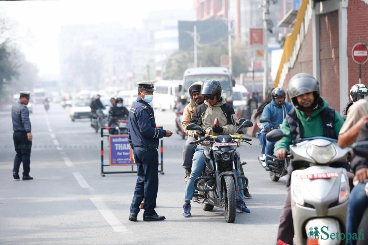 यान्त्रिक अवस्था ठिक नभएका ४१ वटा गाडी कारबाही