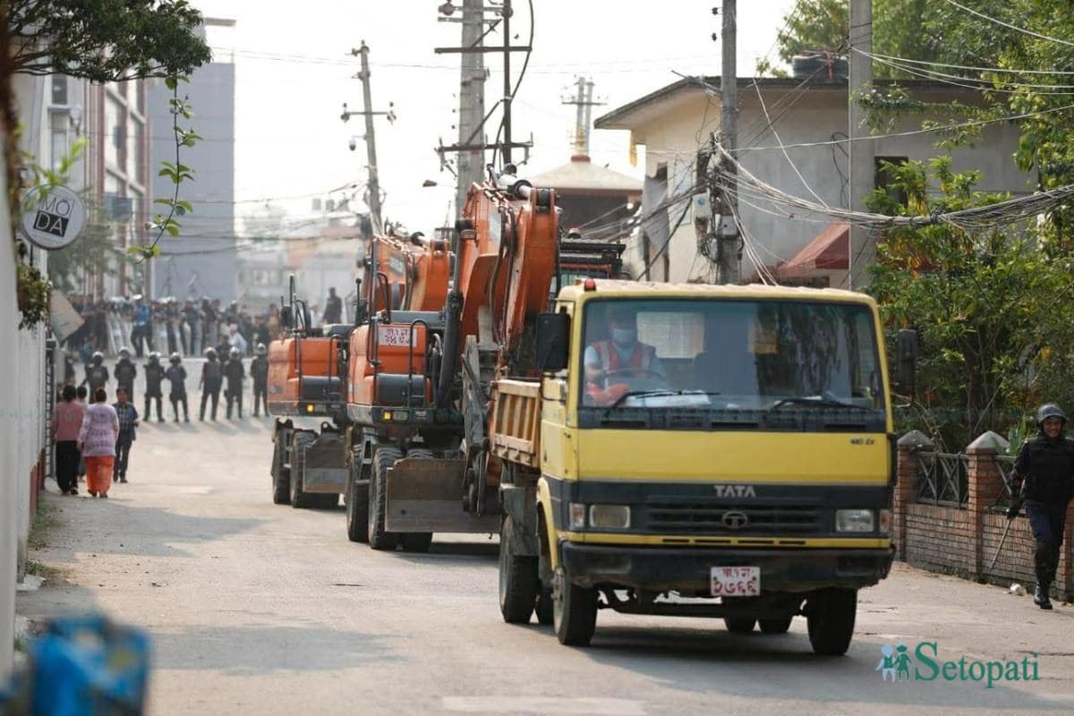 काठमाडौंका थप सुकुम्बासी बस्तीमा शुक्रबारदेखि डोजर चलाइने