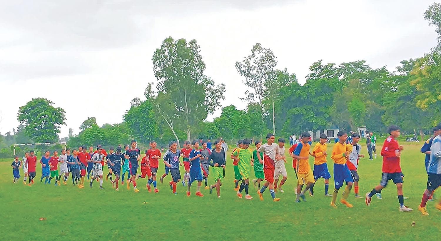 Thousands chase 14 spots for Nepal’s FIFA U15 World Cup squad